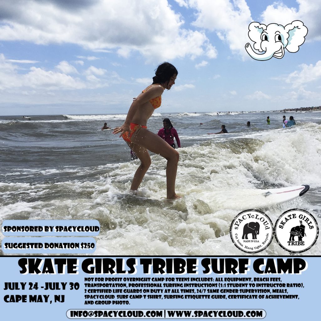 Skate Girls Tribe Surf Camp