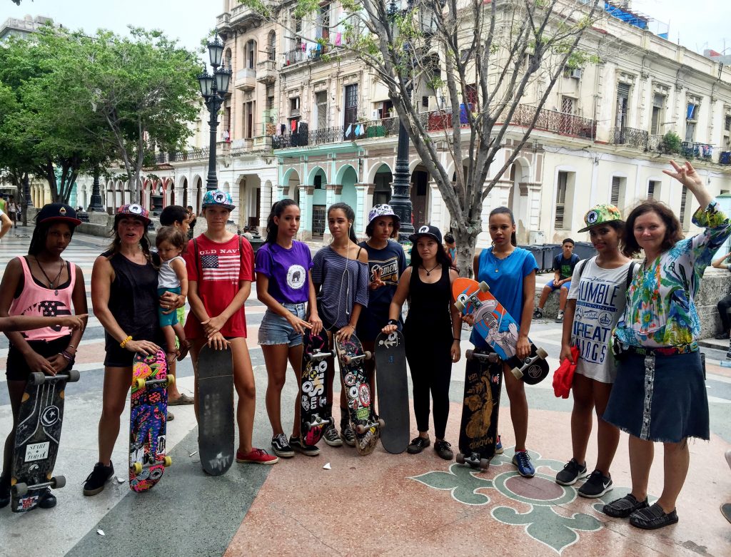 Skate Girls Tribe in Cuba
